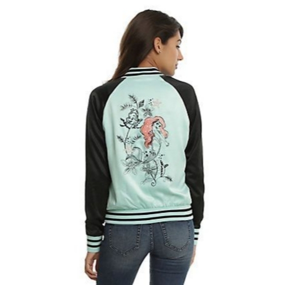 DISNEY The Little Mermaid Souvenir Bomber Jacket - Picture 2 of 11